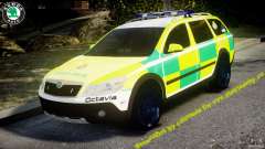 Skoda Octavia Scout Paramedic [ELS] для GTA 4