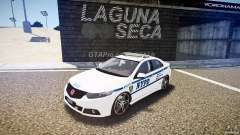 Honda Accord Type R NYPD (City Patrol 7605) [ELS] для GTA 4