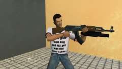 АК-47 с гранатометом М203 для GTA Vice City