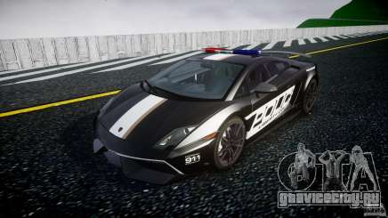 Lamborghini Gallardo LP570-4 Superleggera 2011 Police для GTA 4