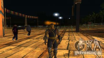 Cyrax из Mortal kombat 9 для GTA San Andreas