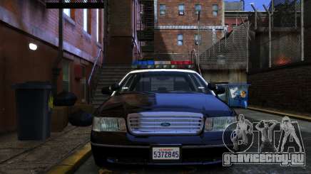 Ford Crown Victoria LAPD v1.1 [ELS] для GTA 4