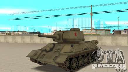Танк T-34-85 для GTA San Andreas