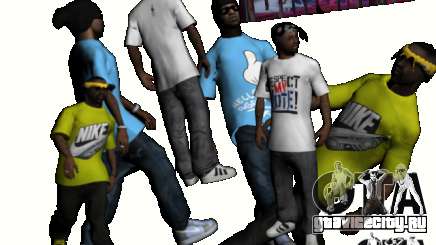 New Ballas Pack для GTA San Andreas