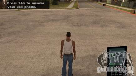 Телефон из GTA IV для GTA San Andreas