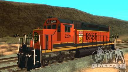 Локомотив SD 40 Union Pacific BNSF для GTA San Andreas