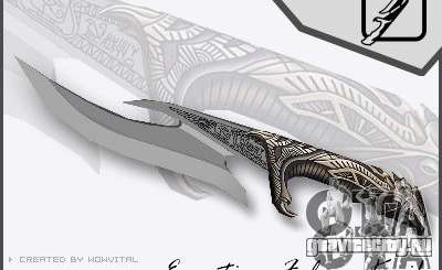 EGYPTIAN FALCON KNIFE V1.0 для GTA San Andreas