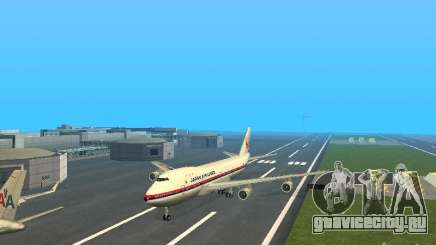 Boeing 747-100 Japan Airlines для GTA San Andreas