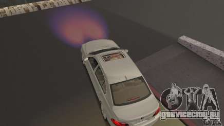 Сиреневый цвет фар для GTA San Andreas