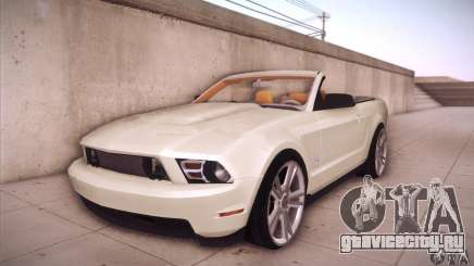 Ford Mustang 2011 Convertible для GTA San Andreas