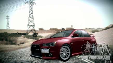 Mitsubishi Lancer Evolution X для GTA San Andreas