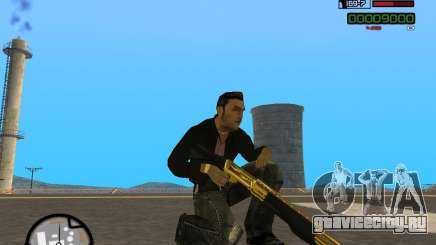 Shotgun Gold для GTA San Andreas