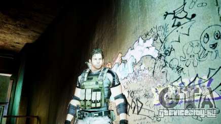 Chris from Resident Evil 5 для GTA 4