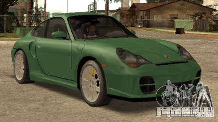 Porsche 911 GT2 серебристый для GTA San Andreas