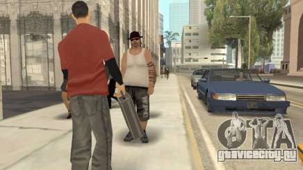 Педы с сумками для GTA San Andreas