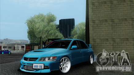 Mitsubishi Lancer Evolution VIII JDM Style для GTA San Andreas