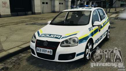 Volkswagen Golf 5 GTI South African Police Service [ELS] для GTA 4