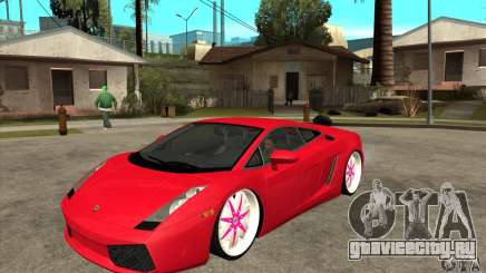 Lamborghini Gallardo White &amp; Pink для GTA San Andreas
