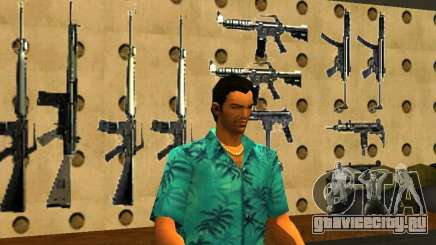 Tommy Vercetti в AMMU-NATION для GTA San Andreas