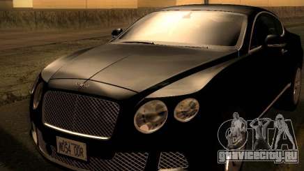 Bentley Continental GT 2011 для GTA San Andreas