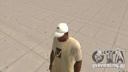 Кепка umbro white для GTA San Andreas