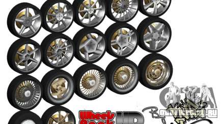 Wheels Pack HD by AnRi для GTA San Andreas