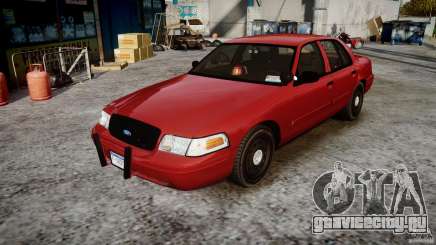 Ford Crown Victoria Detective v4.7 Emerglights red [ELS] для GTA 4
