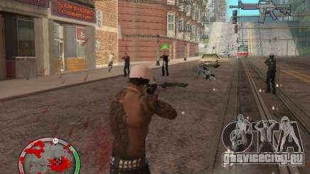 GTA IV HUD v4 by shama123 для GTA San Andreas