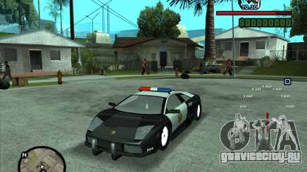 Lamborghini Murcielago Police для GTA San Andreas