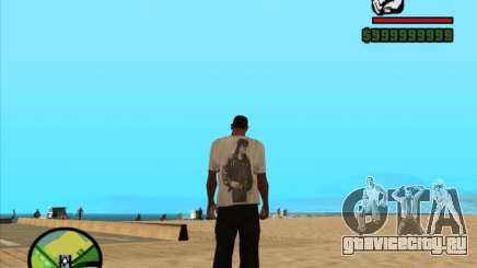 Футболка КИНО для GTA San Andreas