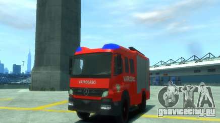 Mercedes-Benz Atego Fire Departament для GTA 4