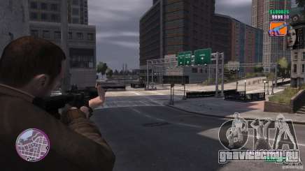 VC Style Radar/HUD (скин 2) для GTA 4