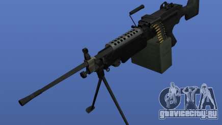 Пулемёт M249SAW для GTA 4
