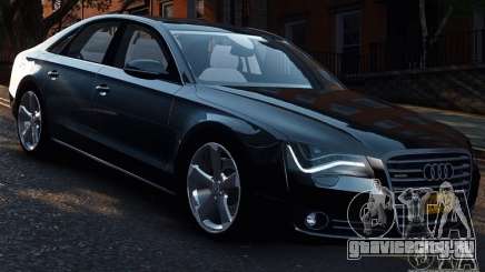 Audi A8 2010 V8 FSI для GTA 4