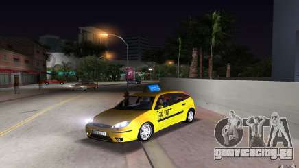 Ford Focus TAXI cab для GTA Vice City