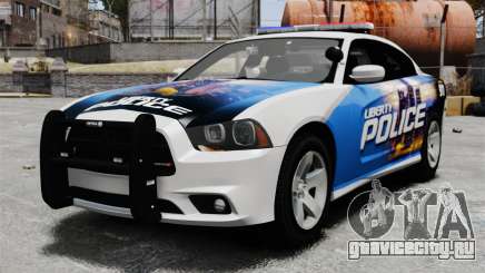 Dodge Charger 2013 Police Code 3 RX2700 v1.1 ELS для GTA 4