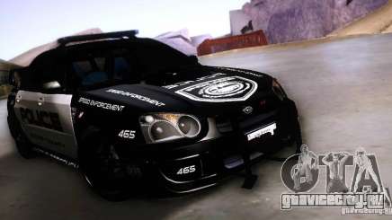 Subaru Impreza WRX STI Police Speed Enforcement для GTA San Andreas