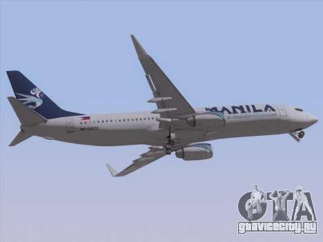 Boeing 737-800 Spirit of Manila Airlines для GTA San Andreas