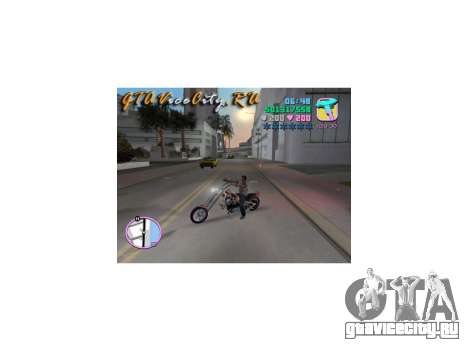 Harley Chopper для GTA Vice City