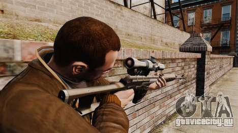 Снайперская винтовка Драгунова v1 для GTA 4