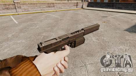 Тактический пистолет Glock 18 v2 для GTA 4