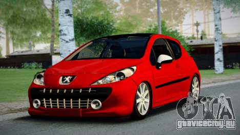 Peugeot 207 для GTA San Andreas