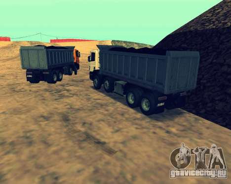 Scania P420 8X4 Dump Truck для GTA San Andreas