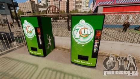 Торговые автоматы 7UP для GTA 4