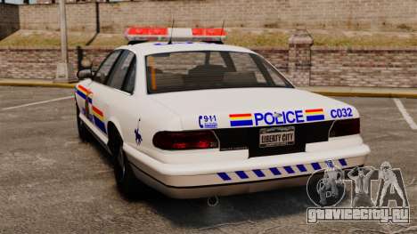 Королевская канадская конная полиция для GTA 4