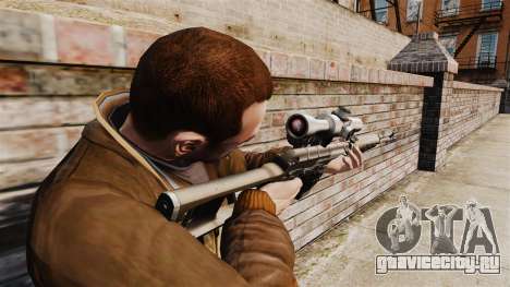 Снайперская винтовка Драгунова v2 для GTA 4
