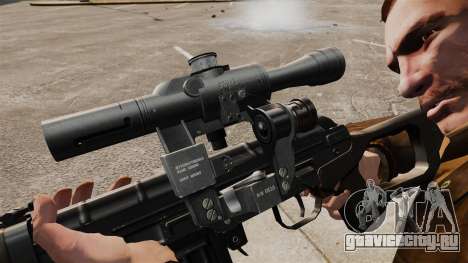 Снайперская винтовка Драгунова v2 для GTA 4