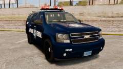 Chevrolet Tahoe 2007 De La Policia Federal [ELS] для GTA 4