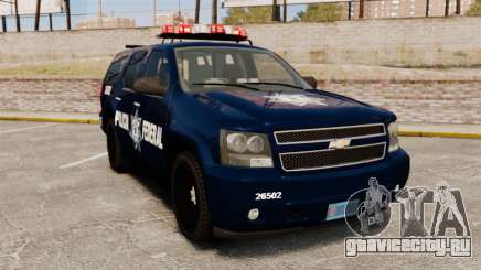 Chevrolet Tahoe 2007 De La Policia Federal [ELS] для GTA 4