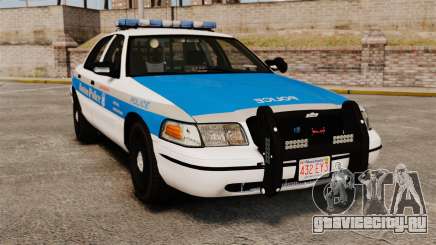 Ford Crown Victoria Police Massachusetts ELS для GTA 4